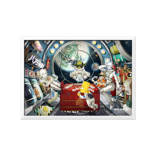 收藏系列《日进斗金2.0之八方来财》 潮流艺术版画 限量99版 商品图0