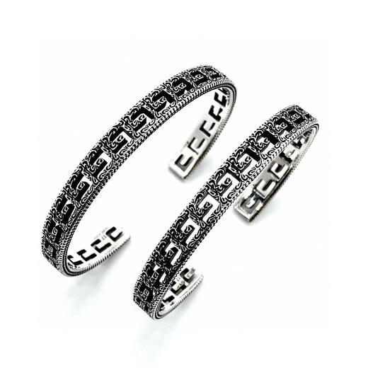 𝐆𝐮𝐜𝐜* 6mm方形G镂空手镯 商品图6