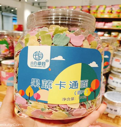 小白粮心-果疏卡通面390g 商品图0
