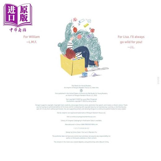 【中商原版】Jenny Lovlie:Wild for Winnie 渴望关怀 英文原版 精品绘本 儿童故事 Laura Marx Fitzgerald 4-6岁 商品图1