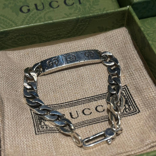 Guc*i纯银 Ghost系列小精灵  肖战同款手链 商品图2