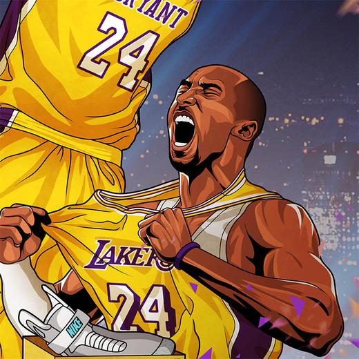 收藏系列《最后的晚餐-The Black Mamba》 潮流艺术版画 限量99版 商品图4