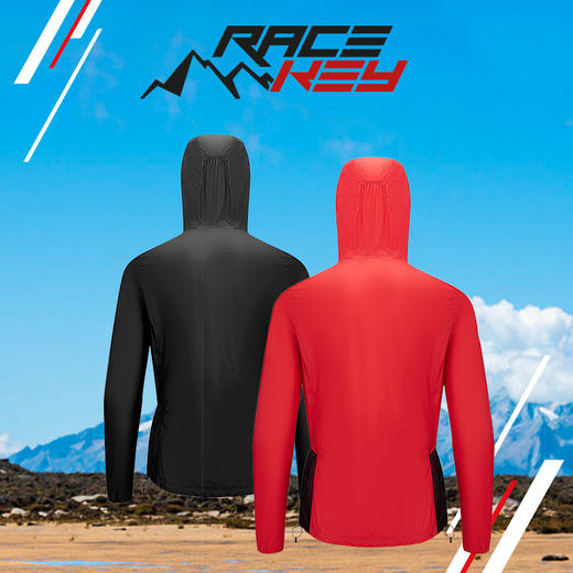 BigK 大K RACE KEY轻薄冲锋衣 越野强装必备 户外徒步 商品图4