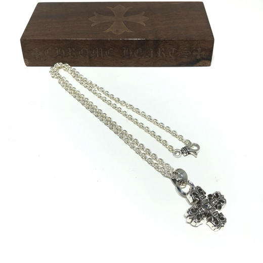 chrome hearts 小火焰十字花项链 商品图4