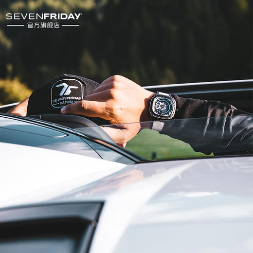 SevenFriday P系列皮带机械男表P3C-07 特别版 商品图1