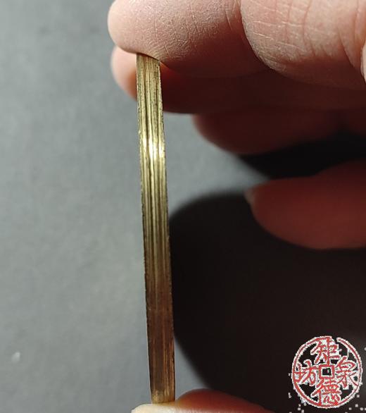 古法文创铸币  长命富贵 褔寿 文房铜镇 HFH36 商品图4