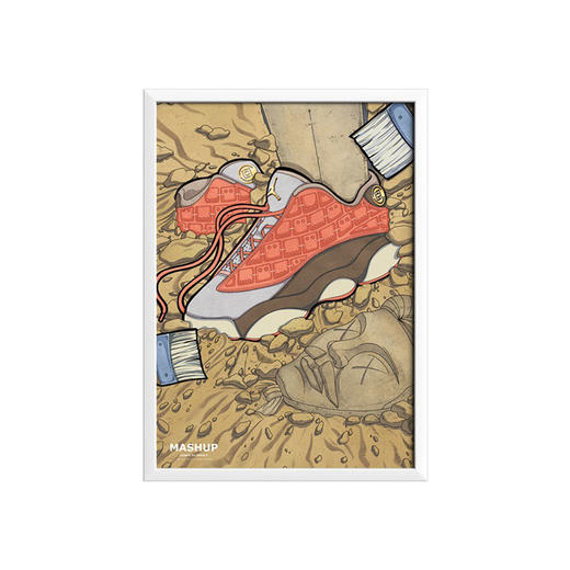 收藏系列《兵马俑 X CLOT》 潮流艺术版画 限量300版 52.5*72.5cm 商品图0