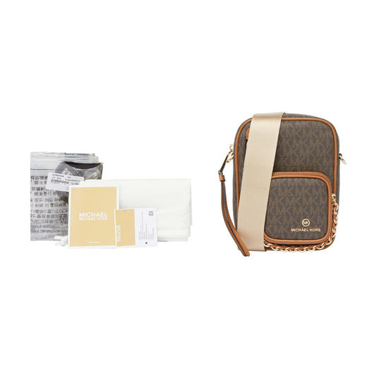 MICHAEL KORS 迈克.科尔斯 女士ELLIOT系列经典印花迷你单肩包32T2G5EC1B 商品图4