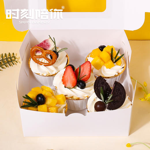 （动物奶油促销）韩式纸杯蛋糕 商品图2