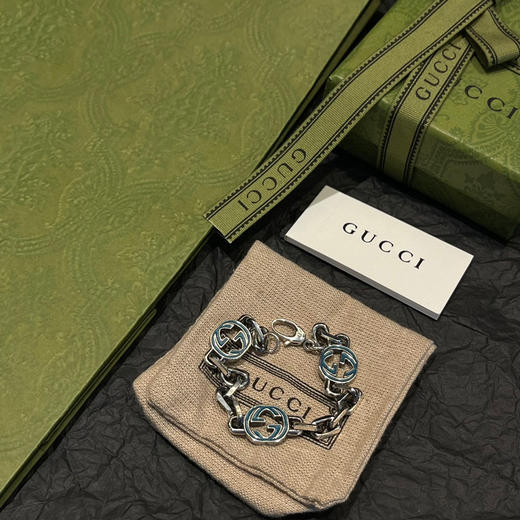 𝐆𝐮𝐜𝐜𝐢 互扣式双G手链 商品图5