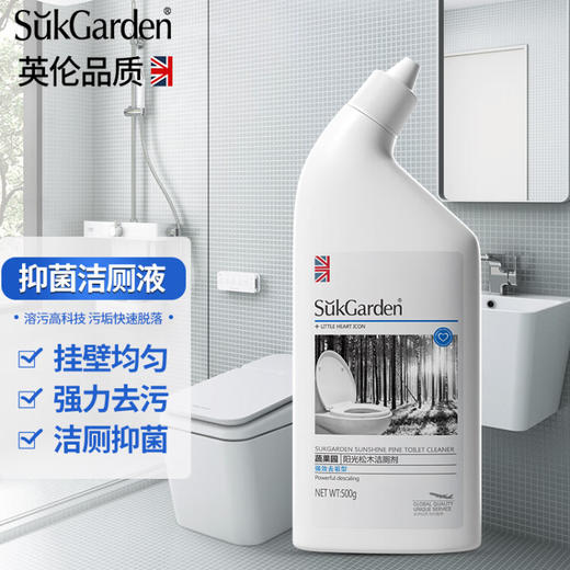 蔬果园 阳光松木洁厕剂  500g*5瓶 商品图0