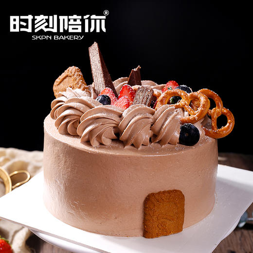 【感恩节】巧克力城堡 鲜果奶油戚风蛋糕 商品图2
