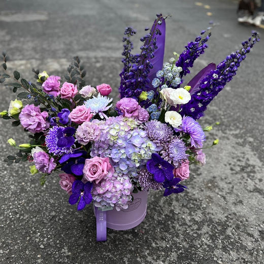 《胡姬兰》紫色高奢版抱抱桶 商品图1