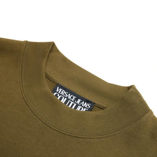 VERSACE JEANS COUTURE  范思哲 2023春夏新品 男士LOGO印花宽松版半袖T恤 商品图3