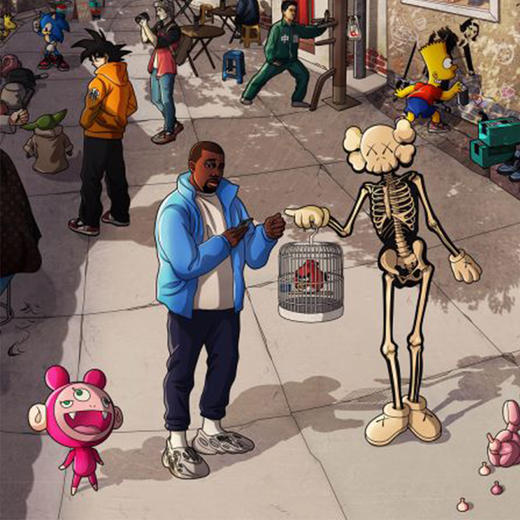 收藏系列《北京·胡同》 潮流艺术版画 限量500版 52.5*72.5cm 商品图2