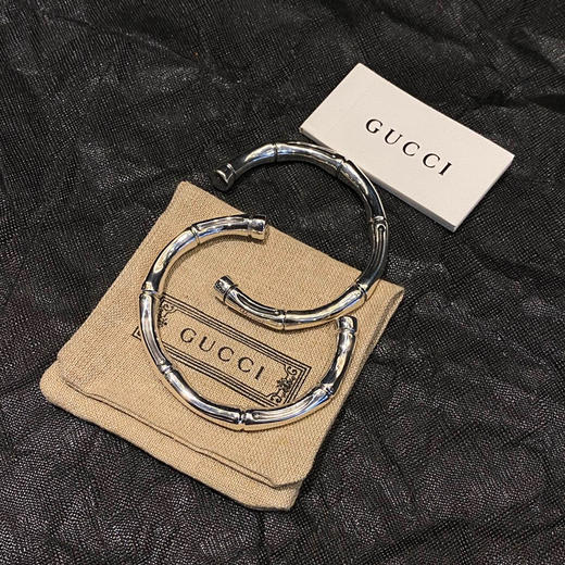 𝐆𝐮𝐜𝐜* 竹节情侣手镯 商品图3