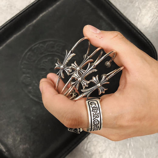 克罗心Chrome hearts 十字手镯 商品图2