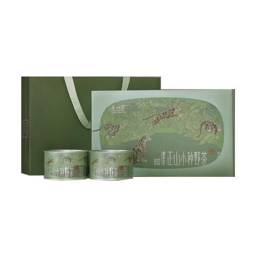正山堂宋风雅韵正山小种野茶礼盒装特级红茶叶100g 商品图4