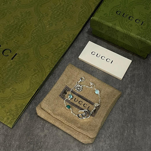 Gucci  古驰  双G贝母手链 商品图3