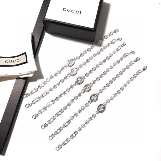 Gucci Interlocking 雪花手链 商品图8