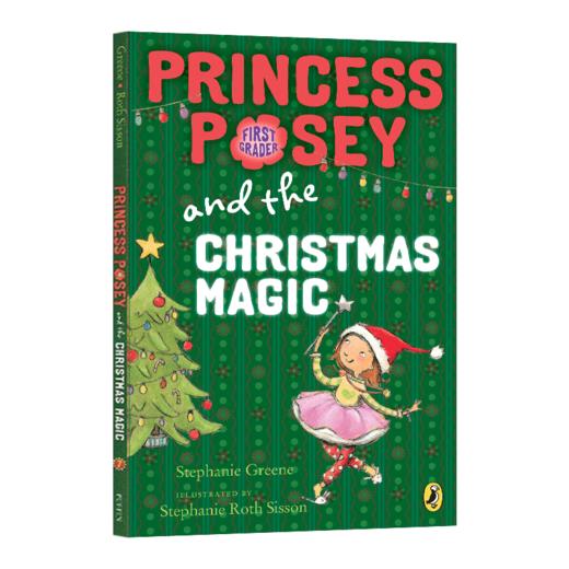 英文原版 Princess Posey and the Christmas Magic 波西公主和圣诞魔术07 英文版 进口英语原版书籍 商品图1