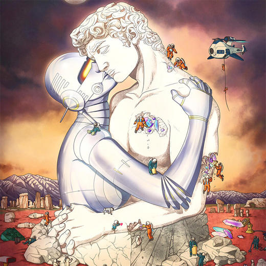 收藏系列《胜利之吻2.0》 潮流艺术版画 限量999版 52.5*72.5cm 商品图1