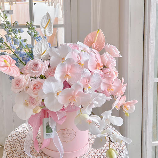 《少女心》蝴蝶兰粉雪山仙气款抱抱桶 商品图2