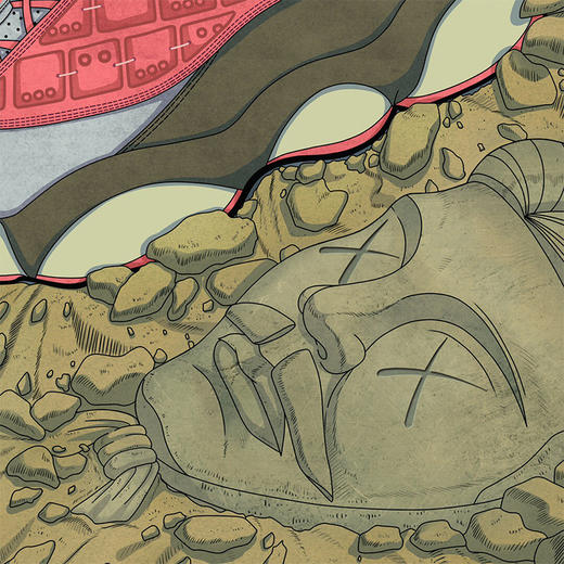 收藏系列《兵马俑 X CLOT》 潮流艺术版画 限量300版 52.5*72.5cm 商品图3