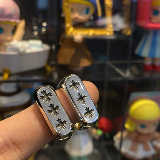 克罗心  三十字花光面戒 商品图5