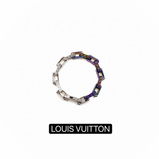 Louis Vuitton 阴阳炫彩渐变淬火竹节项链/手链 商品图5