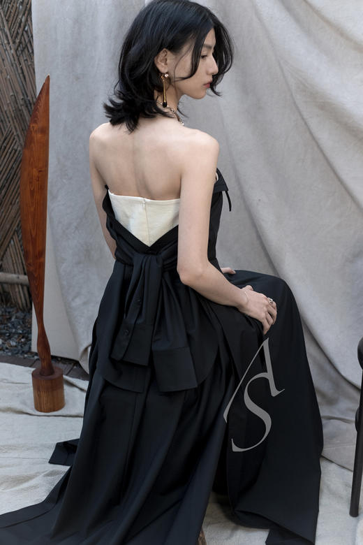 Sophie Buhai   长水滴型镀金loulou缟玛瑙珍珠耳坠（一对） 商品图5