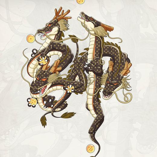 收藏系列《帅气逼人》 潮流艺术版画 限量99版 52.5*72.5cm 商品图1