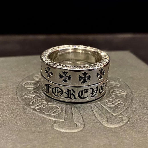 克罗心经典镶石forever 戒指 商品图0