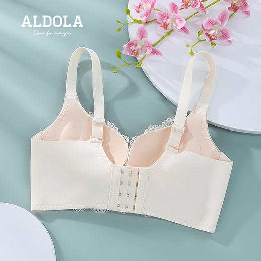 雅黛丽内衣女小胸聚拢显胸大女士文胸无钢圈性感收副乳防下垂胸罩 商品图6
