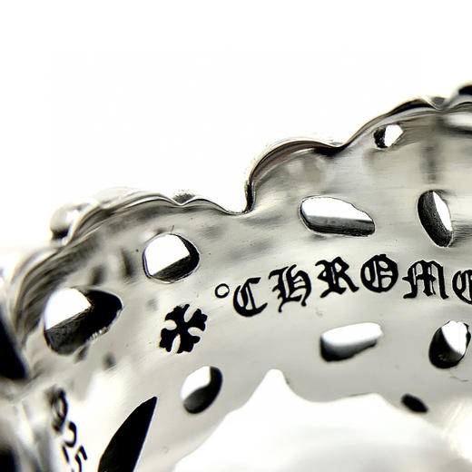 𝐂𝐡𝐫𝐨𝐦𝐞 𝐡𝐞𝐚𝐫𝐭𝐬 克罗心鸢尾花戒 商品图3