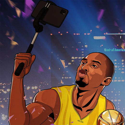 收藏系列《最后的晚餐-The Black Mamba》 潮流艺术版画 限量99版 商品图1