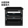 得力加强型三层工具车(黑） 商品缩略图3