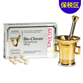 [保税区]丹麦法尔诺德有机铬片100微克 60粒. PharmaNord Bio-Chrom 100mcg 60stk.