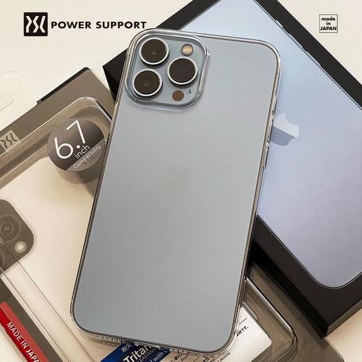 【PowerSupport】适用于iPhone 13 系列 磨砂透黑 手机壳 商品图7