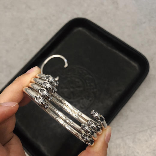 Chrome hearts 双龙头狗头手镯 商品图3
