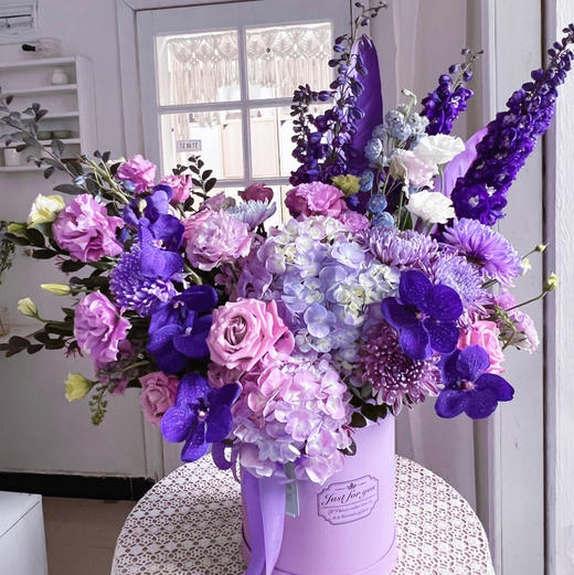 《胡姬兰》紫色高奢版抱抱桶 商品图2