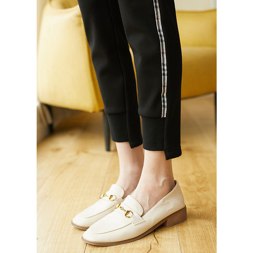 欧芮儿2020春装新品高腰显瘦黑色加绒休闲裤百搭哈伦不规则束脚裤 商品图1