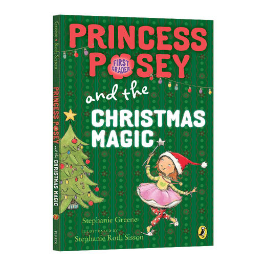 英文原版 Princess Posey and the Christmas Magic 波西公主和圣诞魔术07 英文版 进口英语原版书籍 商品图0