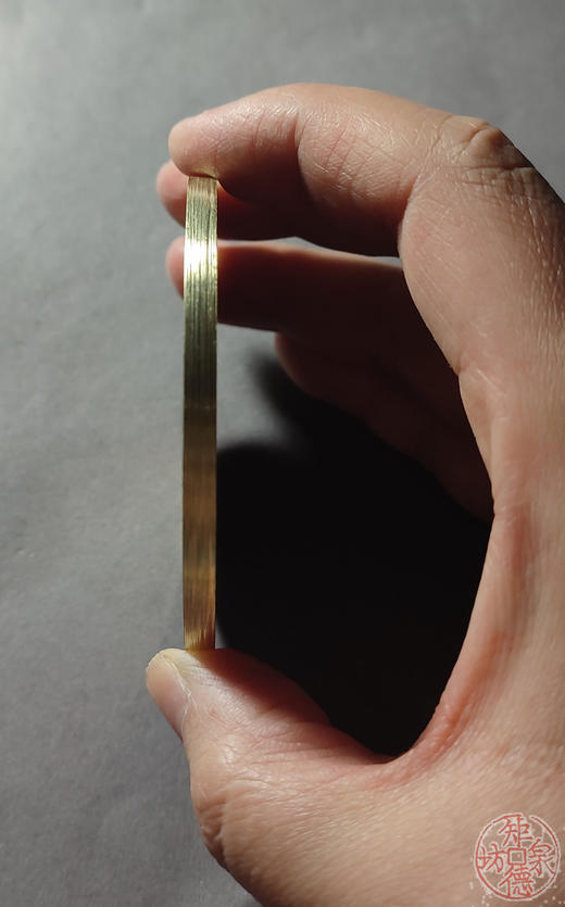 古法文创铸币  张天师生肖花钱 文房铜镇 HYJ35 商品图4