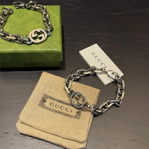 Gucci  双G粗手链 商品图4