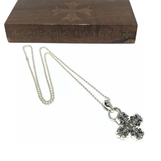 chrome hearts 小火焰十字花项链 商品图6
