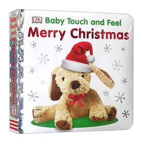 英文原版 Baby Touch and Feel Merry Christmas DK宝宝触摸书 圣诞节快乐 英文版 进口英语原版书籍