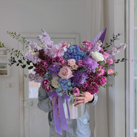 《银河璀璨》梦幻优雅紫色抱抱桶 商品图7