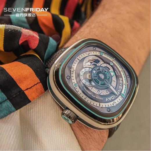 SevenFriday P系列皮带机械男表P3C-08 特别版 商品图1