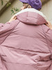 欧芮儿粉紫色连帽羽绒服女2019新款冬复古百搭短款外套百搭 商品缩略图2